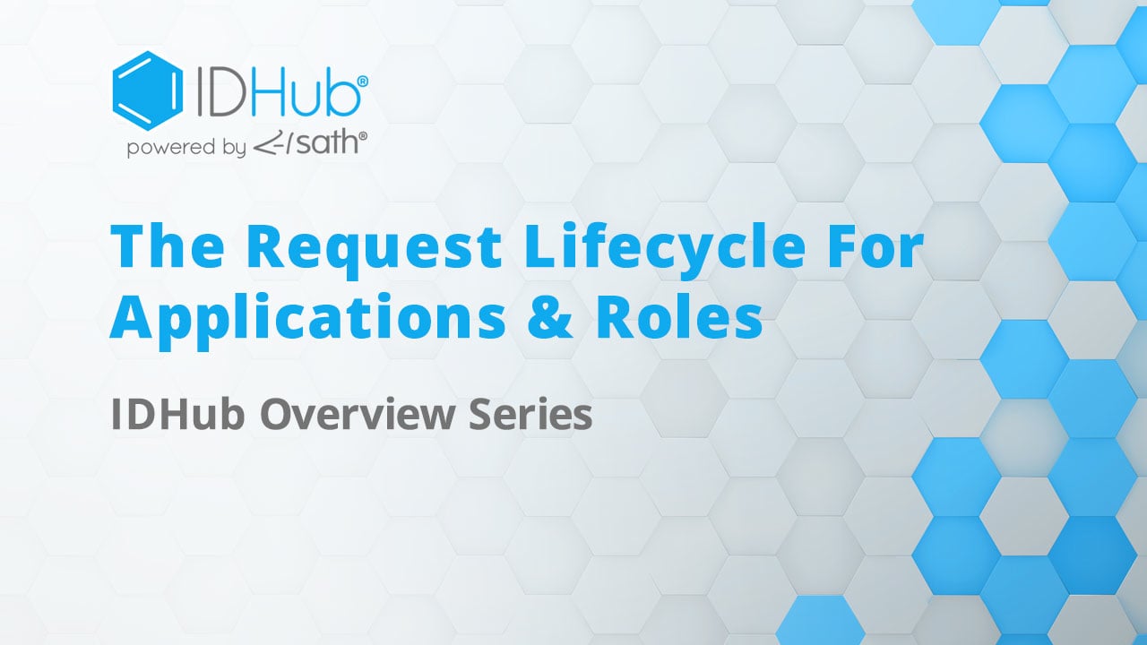 Request Lifecycle for Applications and Roles