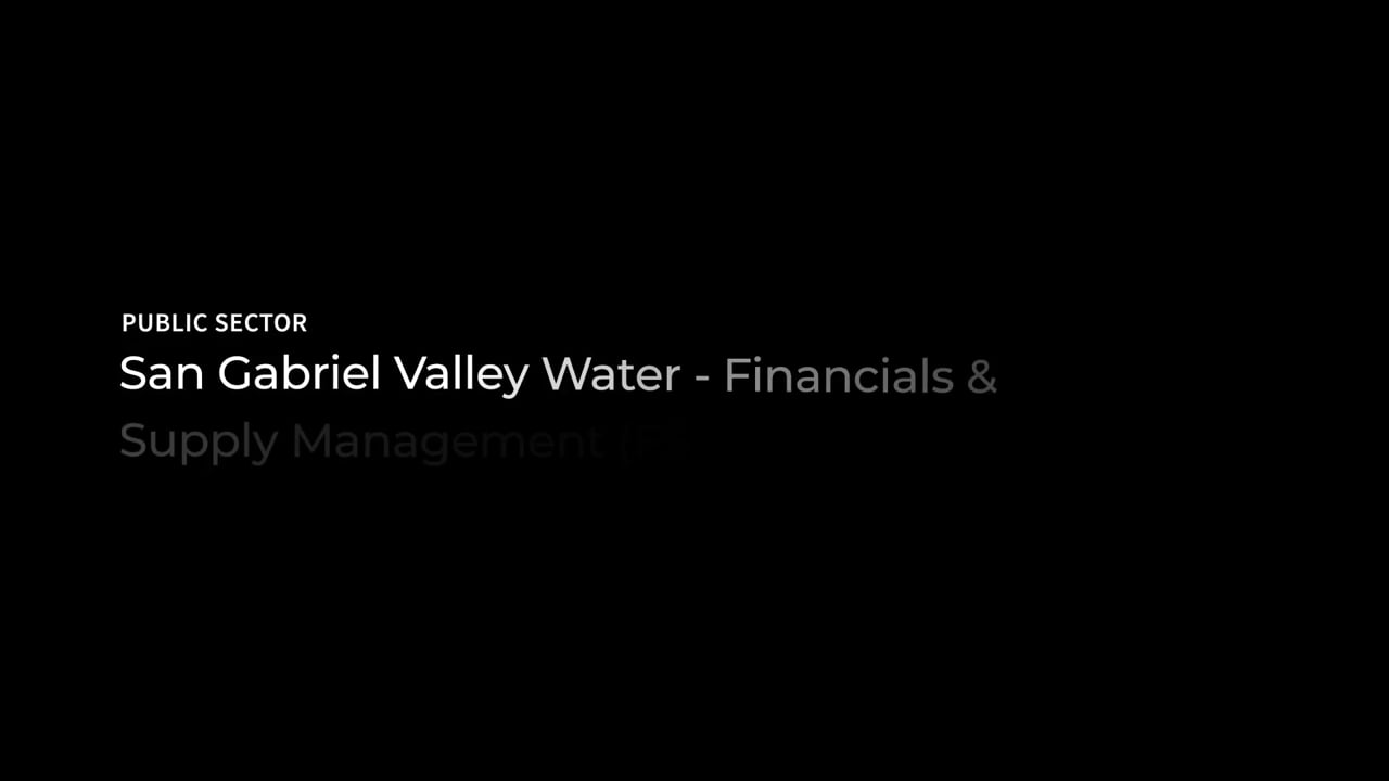 San Gabriel Valley Water Company- Financials & Supply Management (FSM).mp4