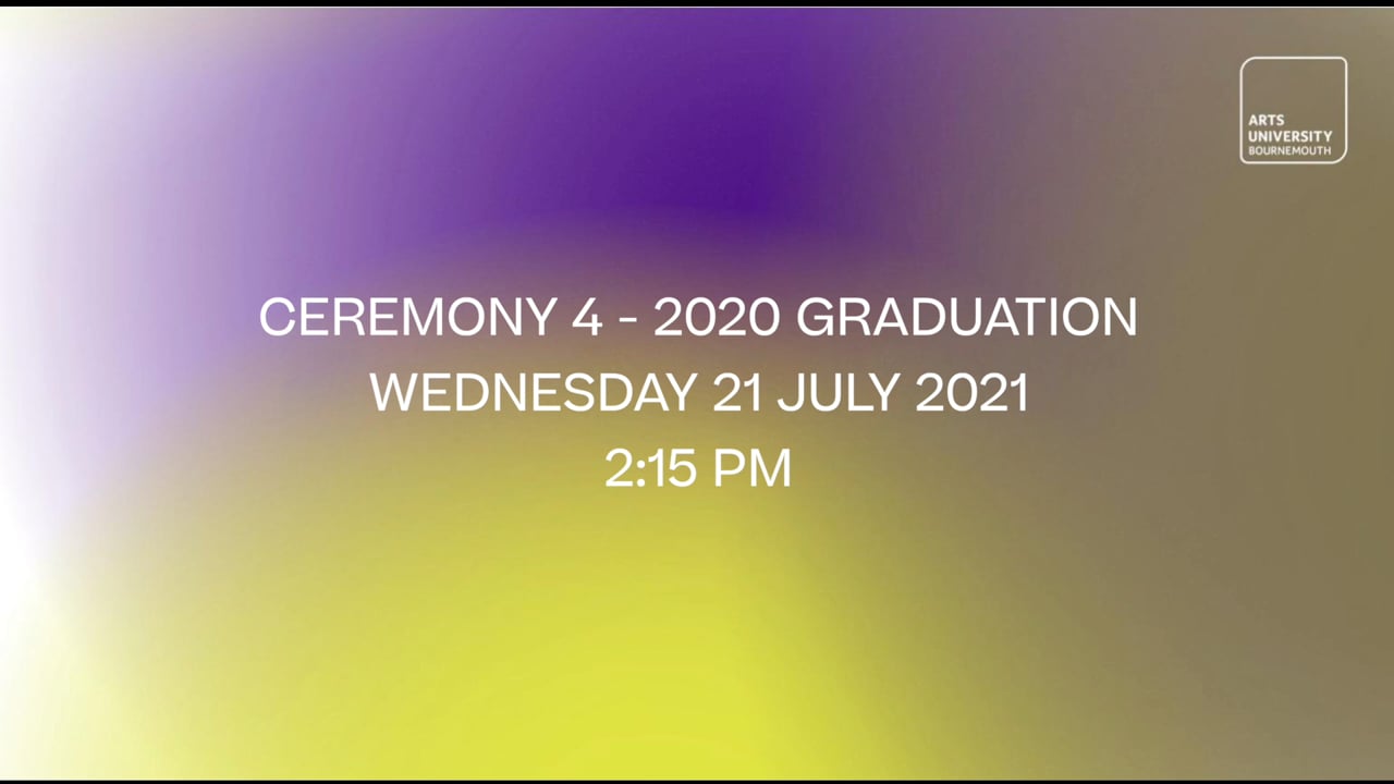 Ceremony 4 - 2021 Graduation - Wednesday 21 July 2021 - 2:15 pm