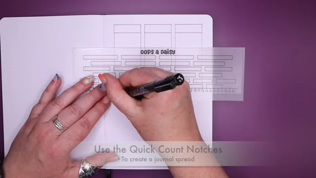 How To Use Your Journal Grid Ruler - Oops a Daisy UK