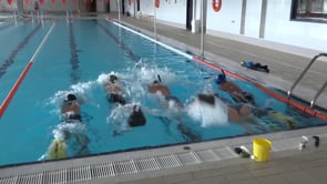 Acaba el curs intensiu d'hoquei subaquàtic