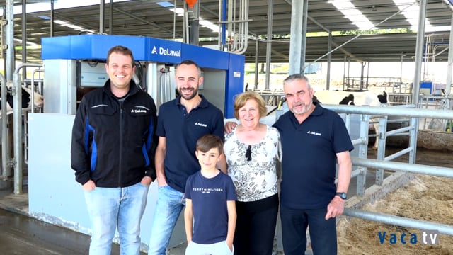 Gallardo volve a confiar en DeLaval no seu paso á robotización