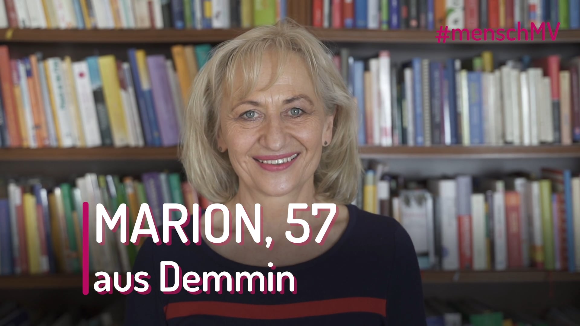 #menschMV. Demokratie im Dialog. 30 Jahre Mecklenburg-Vorpommern: Marion aus Demmin