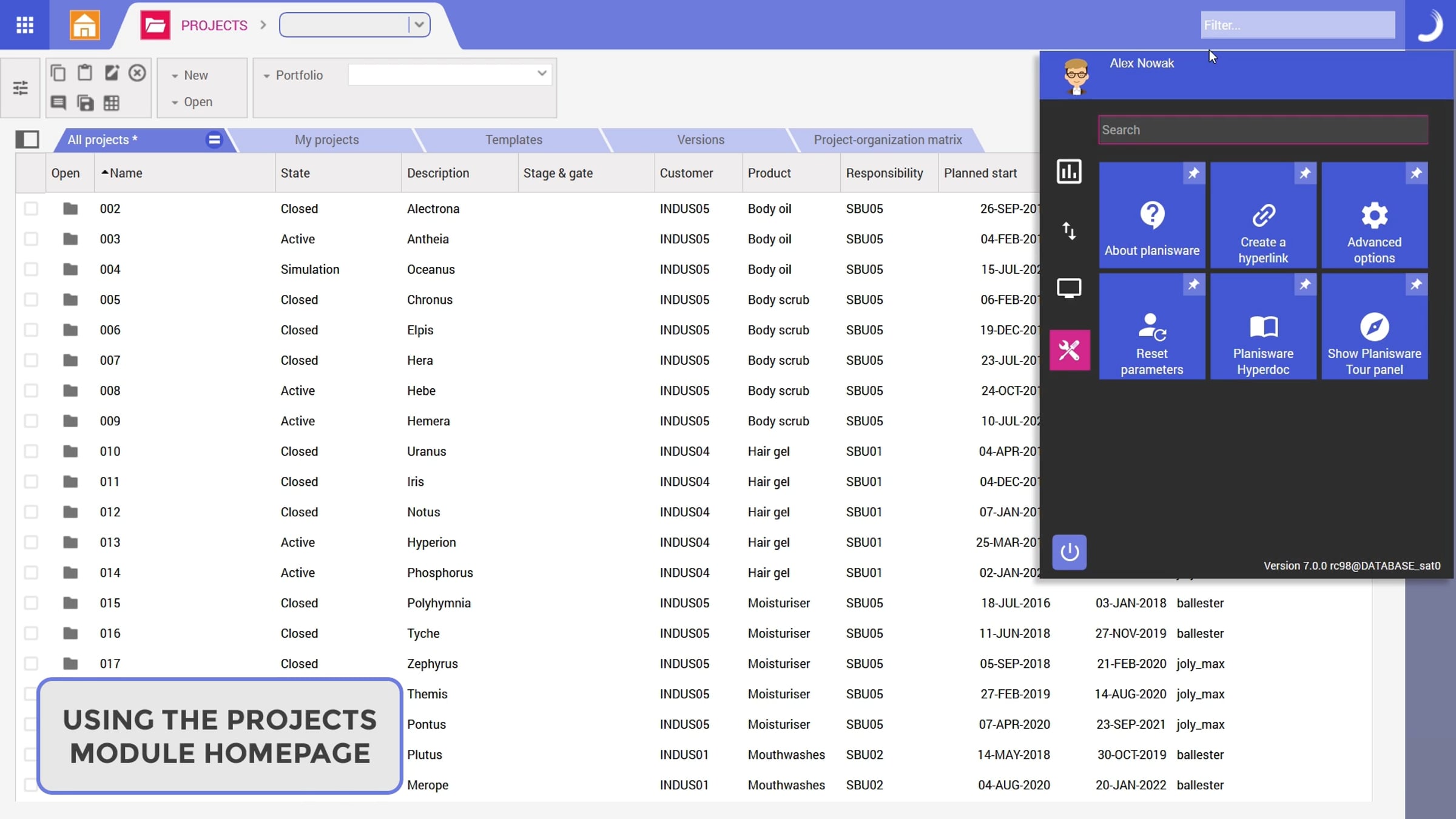 Using the Projects Module Homepage | Videos & Movies on Vimeo