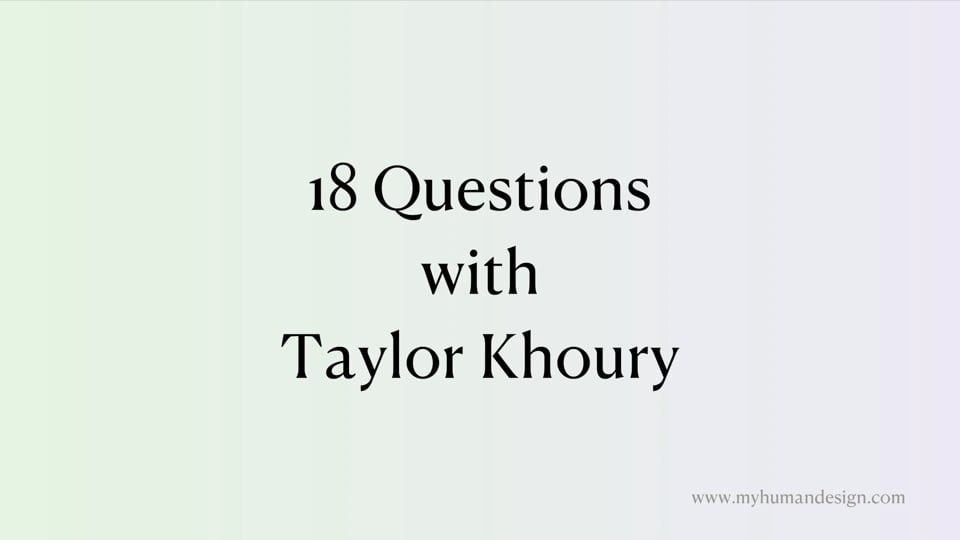 Taylor Khoury