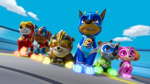 PAW Patrol Mighty Pups Takeover 2021 Packaging