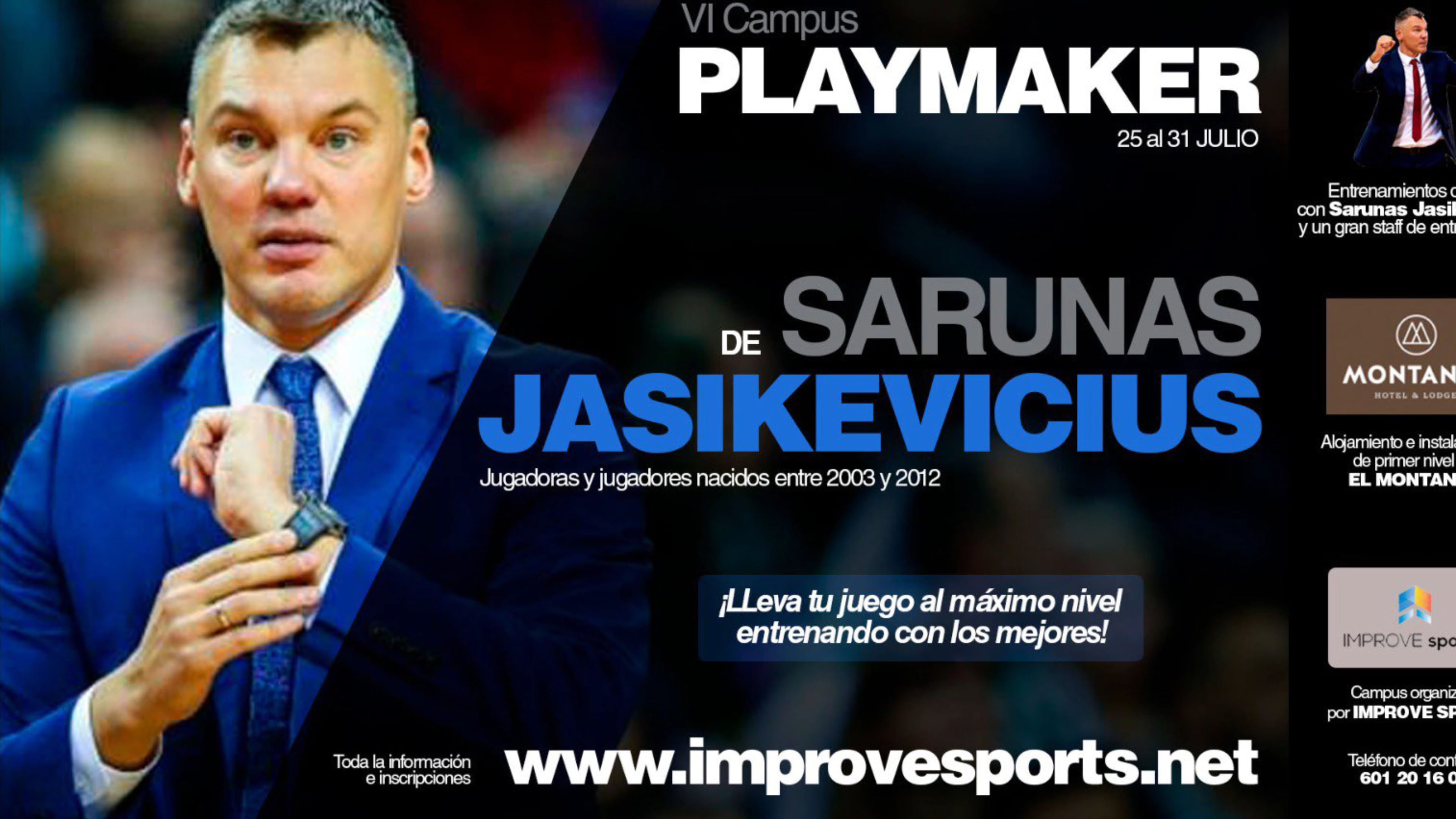 VI Campus Playmaker de Sarunas Jasikevicius on Vimeo