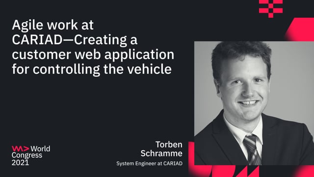 Agile work at CARIAD – Creating a customer web application for controlling the vehicle 