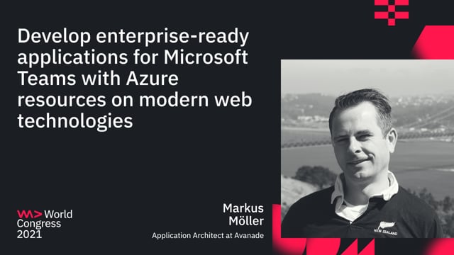 Develop enterprise-ready applications for Microsoft Teams with Azure resources on modern web technologies