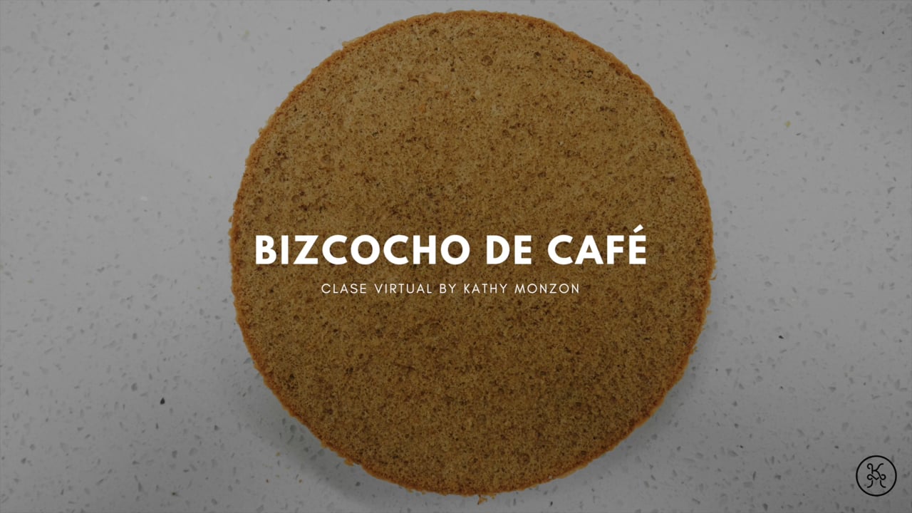Bizcocho de Vainilla y Café
