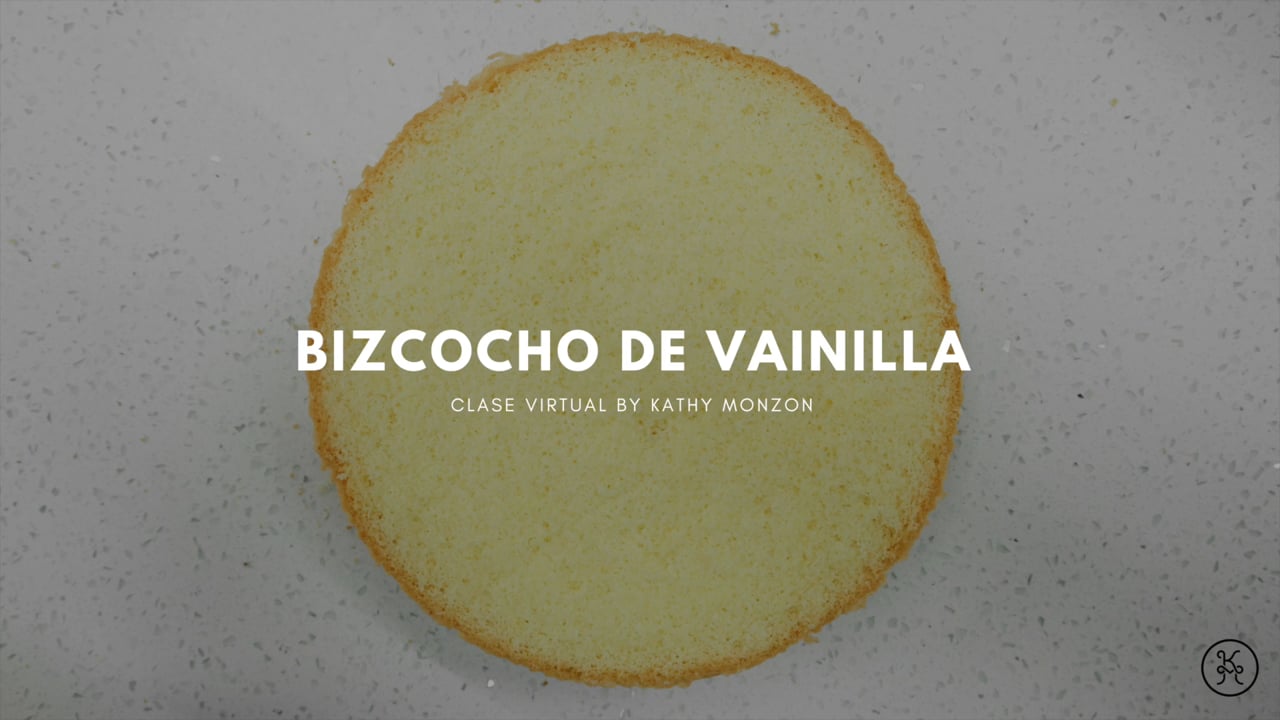 Bizcocho de Vainilla