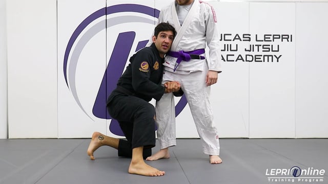 Single Leg Attempt to Knee Tap Takedown