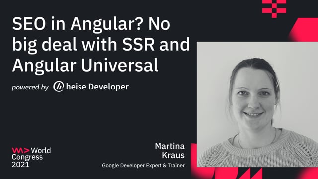 SEO in Angular? No big deal with SSR and Angular Universal 