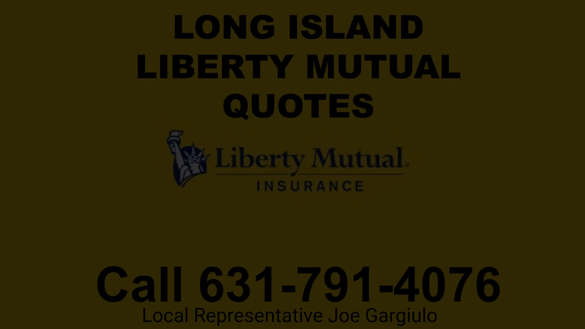 Long Island Liberty Mutual Quotes 6317914076 on Vimeo