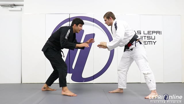 Single Leg to Double Leg Takedown to Side Control
