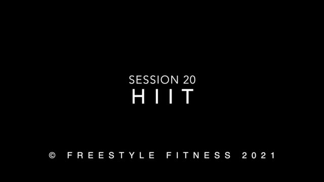 Hiit: Session 20