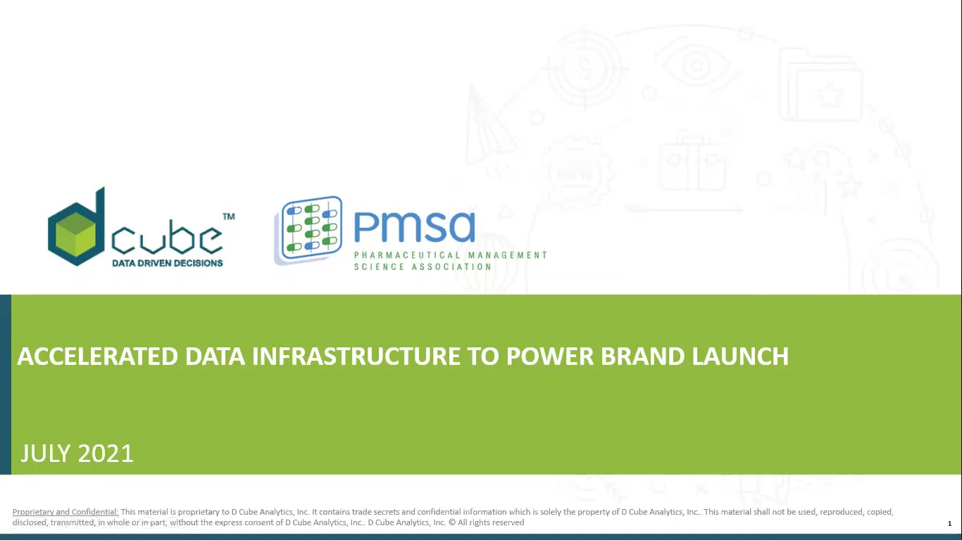 PMSA Webinar: Accelerated Data Infrastructure To Power Brand Launch ...