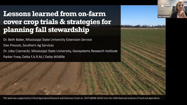 On-Farm Cover Crop Trials