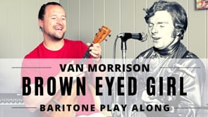 Brown Eyed Girl - Baritone Play Along