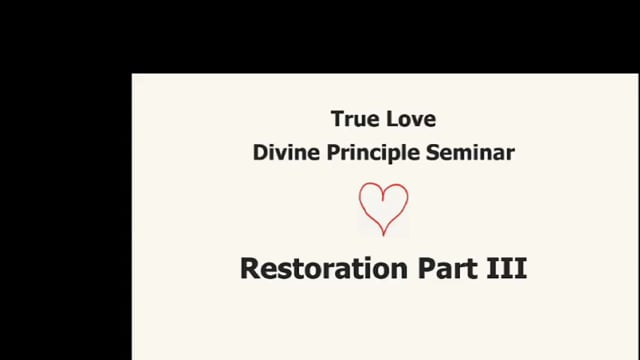 UTS Lecture Training 06, Restoration Part 3