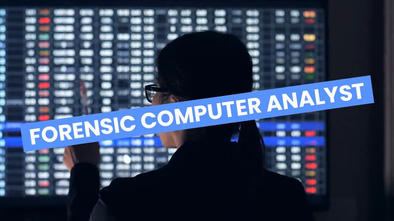 Forensic Computer Analyst on Vimeo