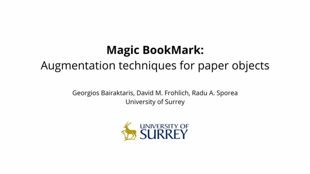 Magic bookmark demo