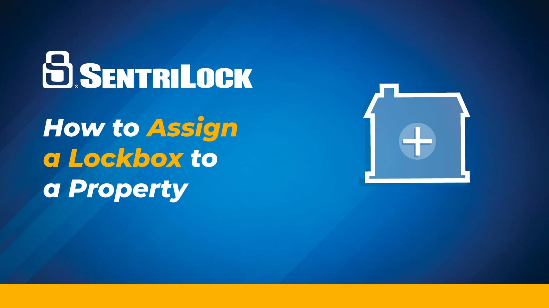 How to Assign/Unassign a Lockbox SentriKey® Real Estate on Vimeo