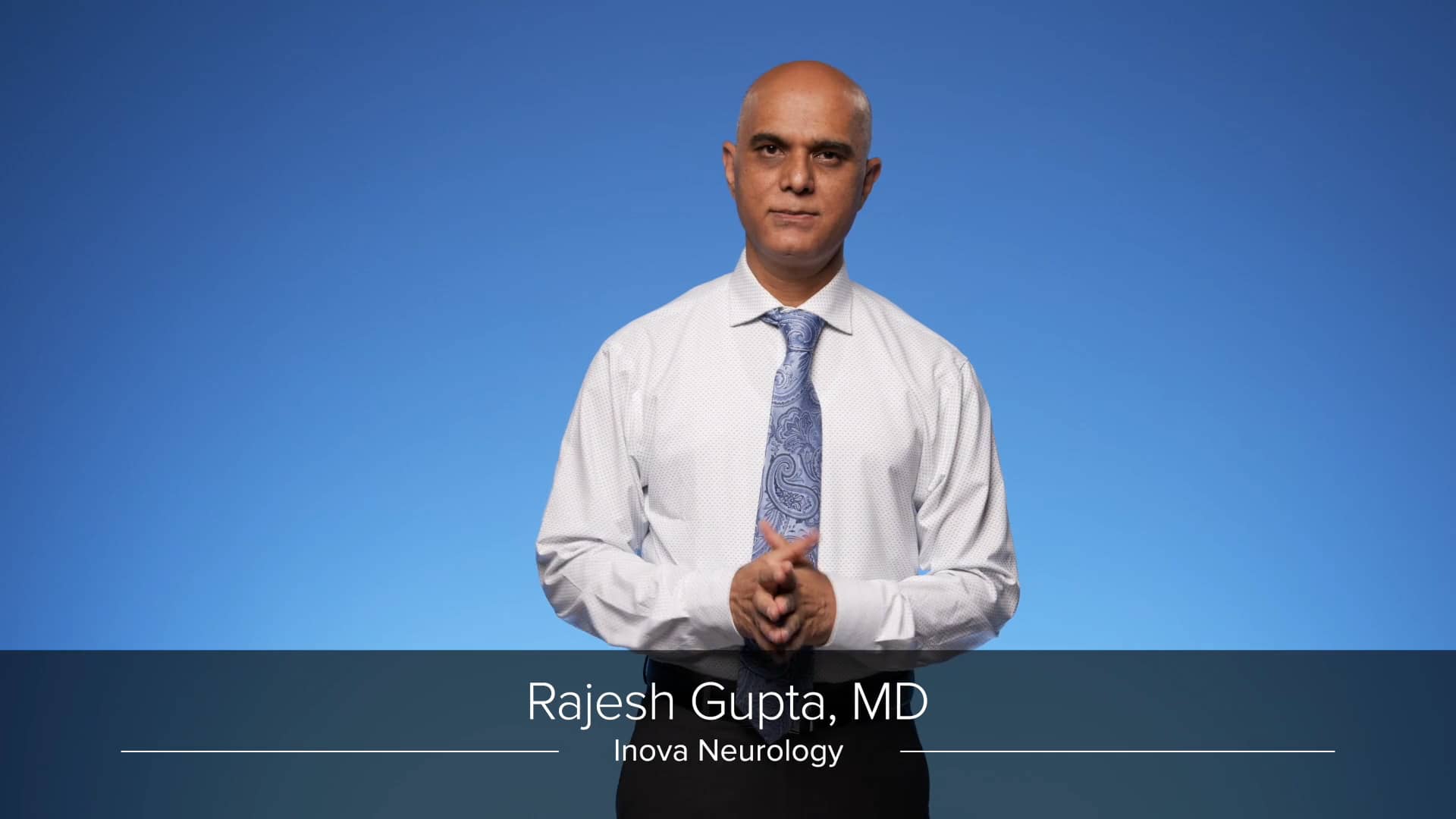 Meet Dr. Rajesh Gupta, MD, with Inova Neurology on Vimeo