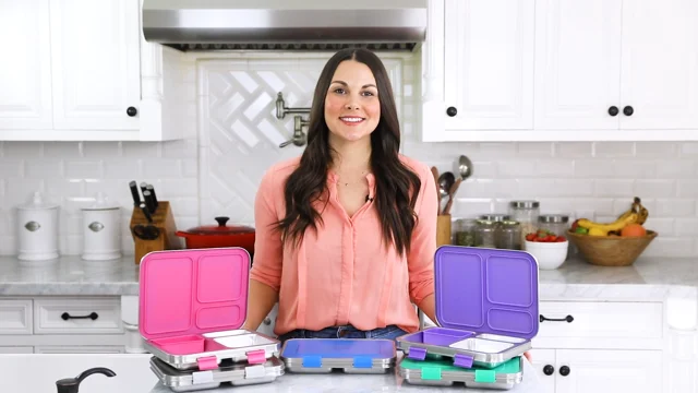 Bentgo Kids Stainless Steel Leak-Resistant Lunch Box - Bento-Style, 3  Compartments, and Bonus Silicone Container for Meals On-the-Go -  Eco-Friendly, Dishwasher Safe, BPA-Free (Fuchsia) 