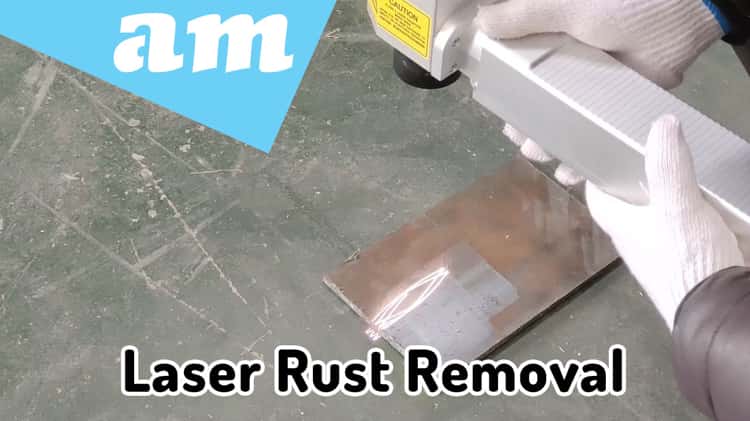 RustOff 100W Fiber Laser Hand-held Laser Rust, Dust & Paint