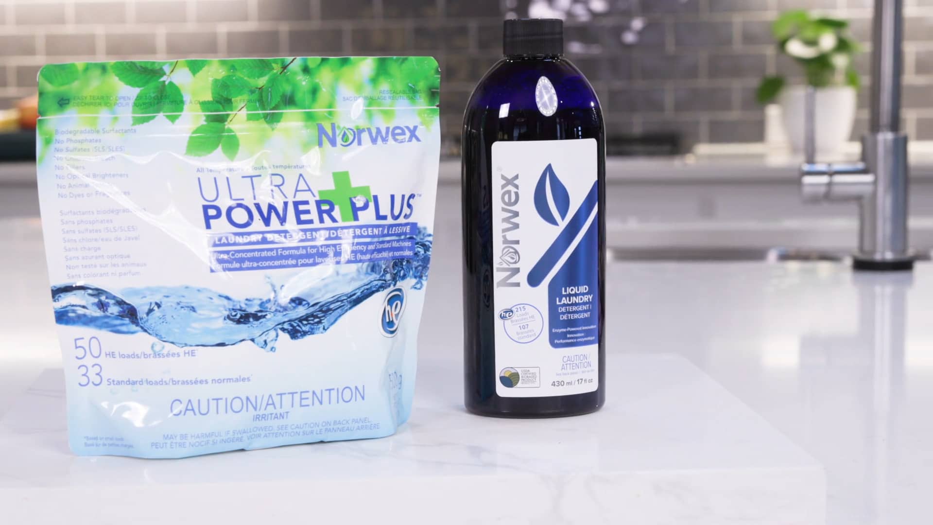 Norwex Ultra Power Plus Laundry Detergent on Vimeo