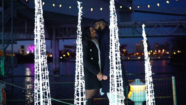 Still from Aanchal & Amit same day edit by Happy Soul Films, Toronto wedding videographers