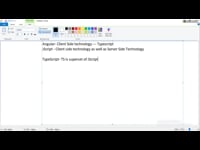 Description of Typescript