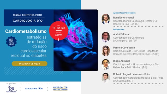 Cardiometabolismo estratégias de redução do risco cardiovascular residual no diabetes