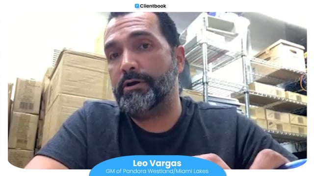 Pandora West/Miami Lakes - Customer Success Story (Leo Vargas - General Manager)