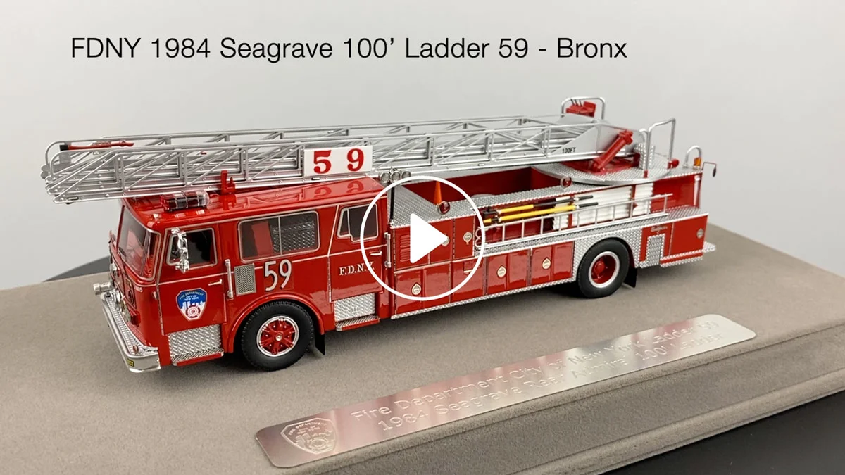 Fire Brigade models 1/72 Scale - FBM9 Ladder set 1950-60s Figure set
