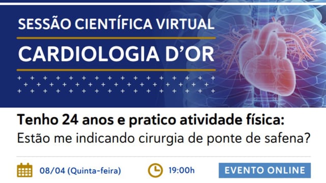Tenho 24 anos e pratico atividade física estão me indicando cirurgia de ponte de safena