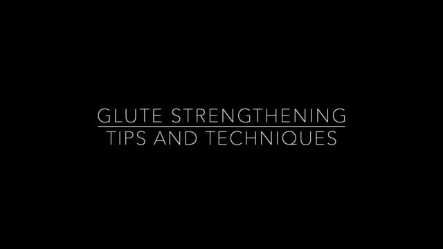 Glute Training Tips And Techniques