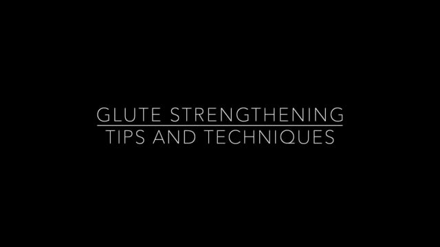 Glute Training Tips And Techniques