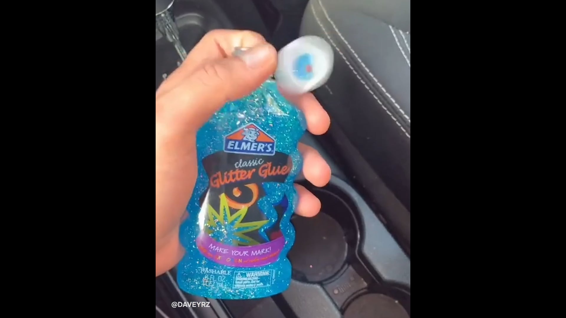 BuzzFeed News "Did You See This" GLITTER SLIME CLEANS CAR