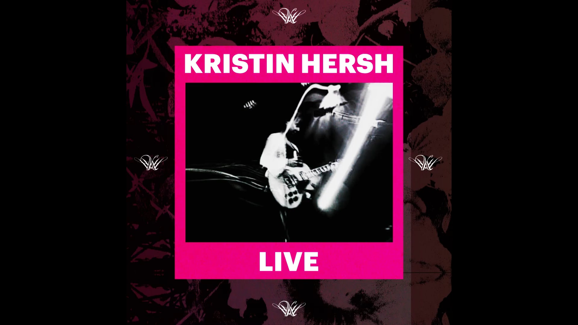 Kristin Hersh tour promo