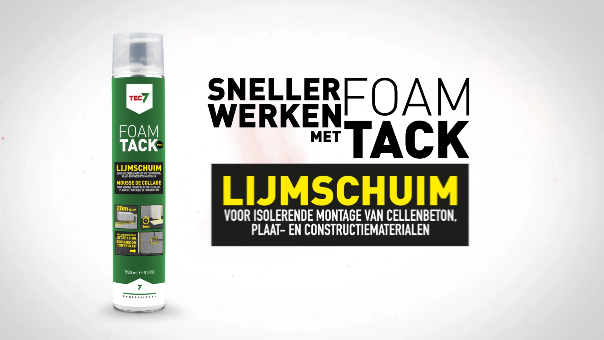 productvideo Tec7 Foamtack PRO 750ml