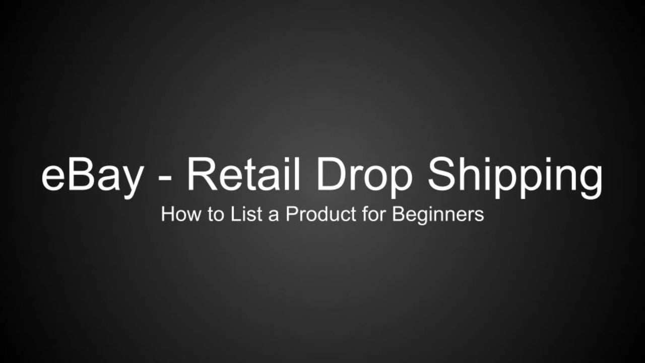 How to List a Product using Retail Drop Shipping | Videos & Movies on Vimeo