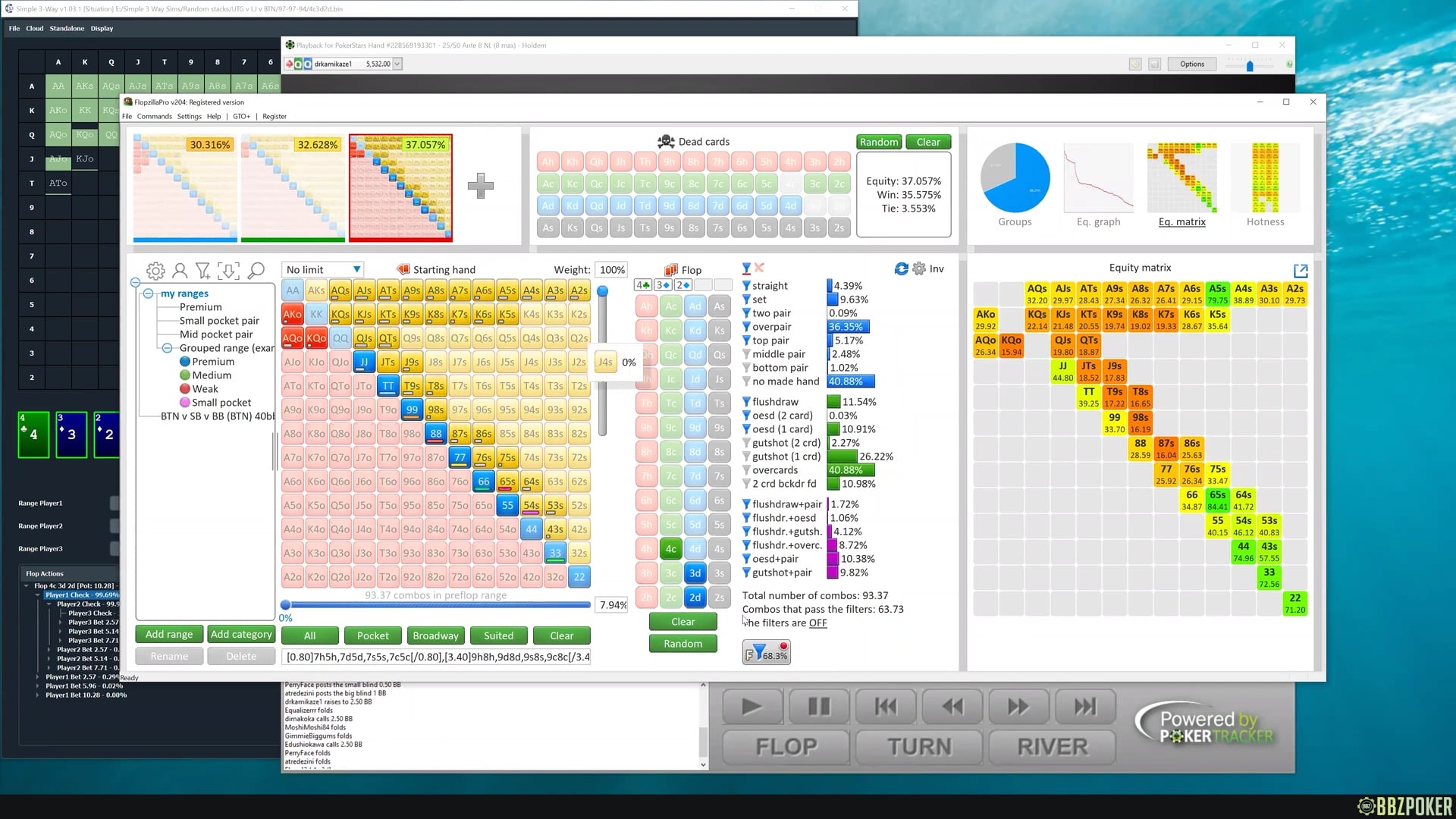 Students Multiway Hand History Reviews