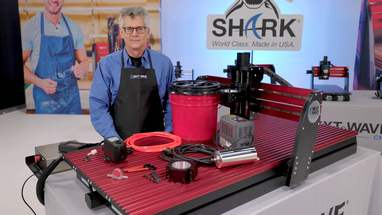 SHARK CNC HD5 2HP 110 V SPINDLE SYSTEM - NextWave CNC