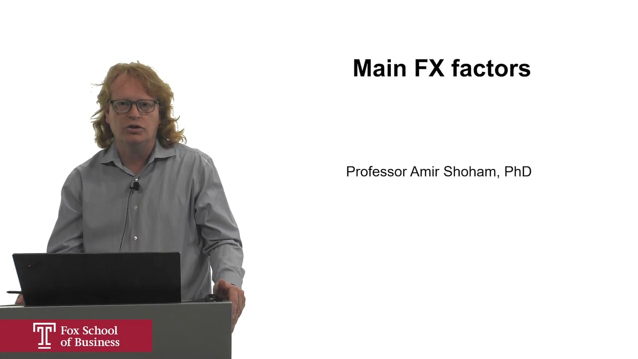 Main FX Factors