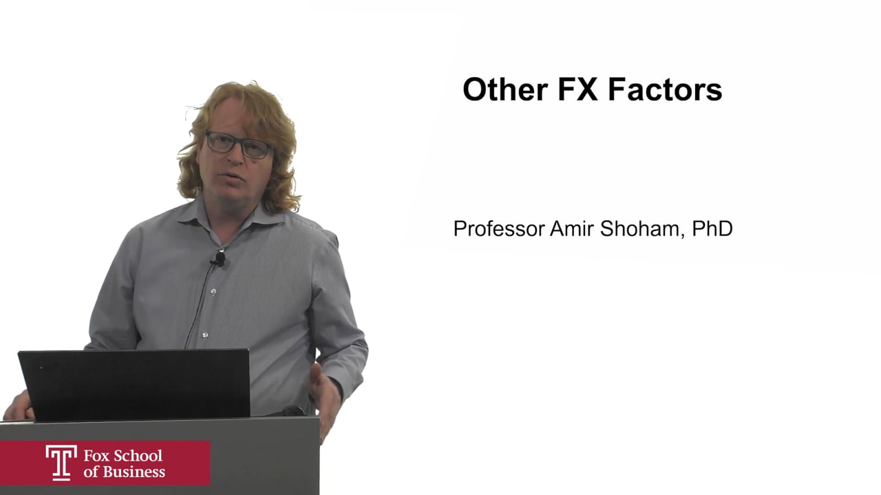 Other FX Factors