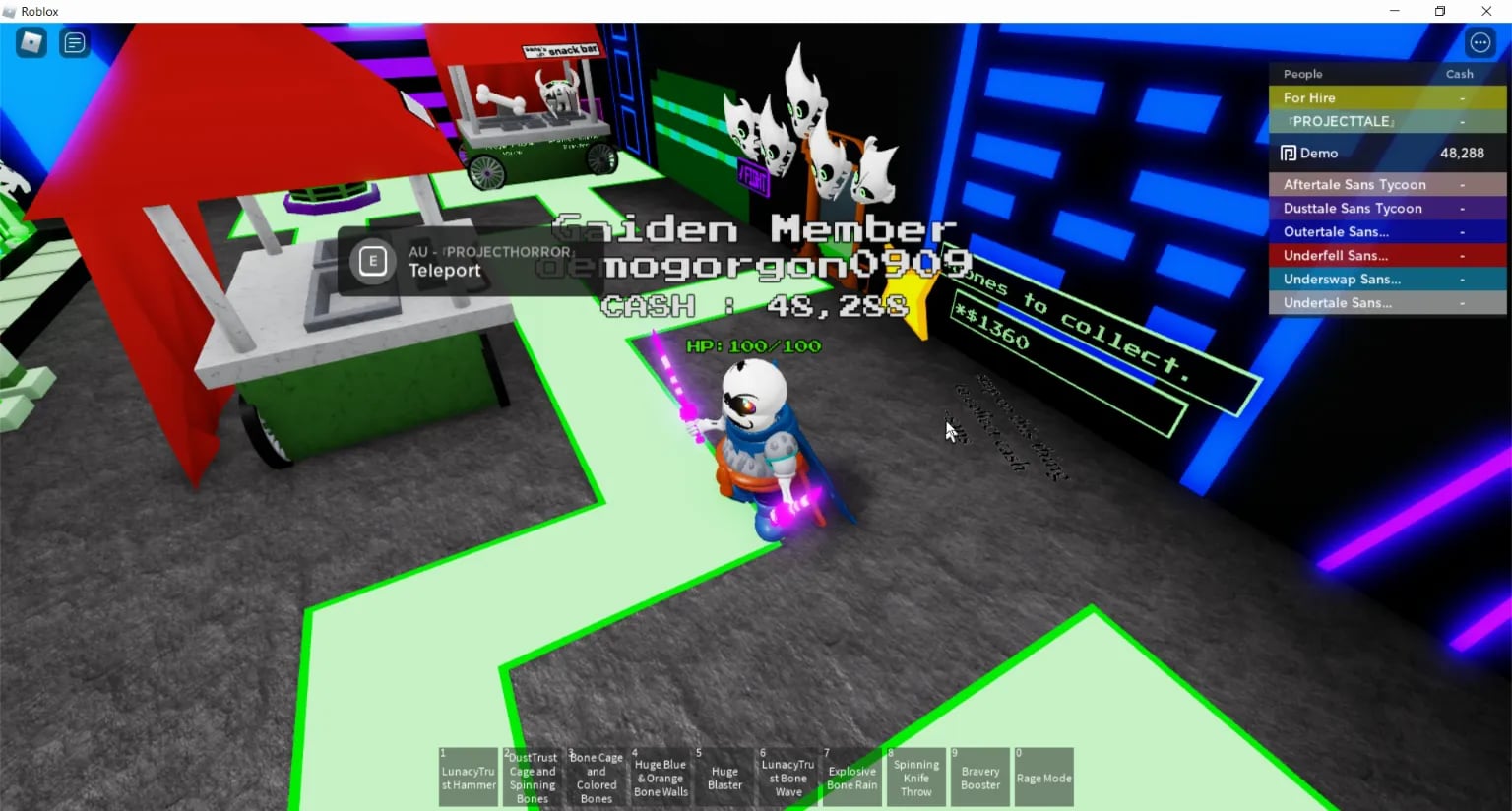 Project tale dust and killer sans au tycoon roblox - 8/6/2021, 11:27:10 PM