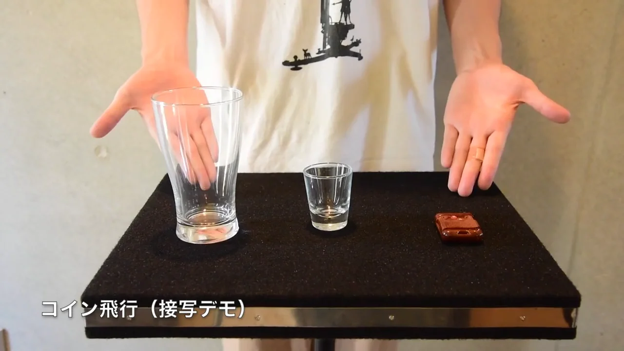 【接写デモ】Teleportation Coin _ テレポーテーション コイン (1)