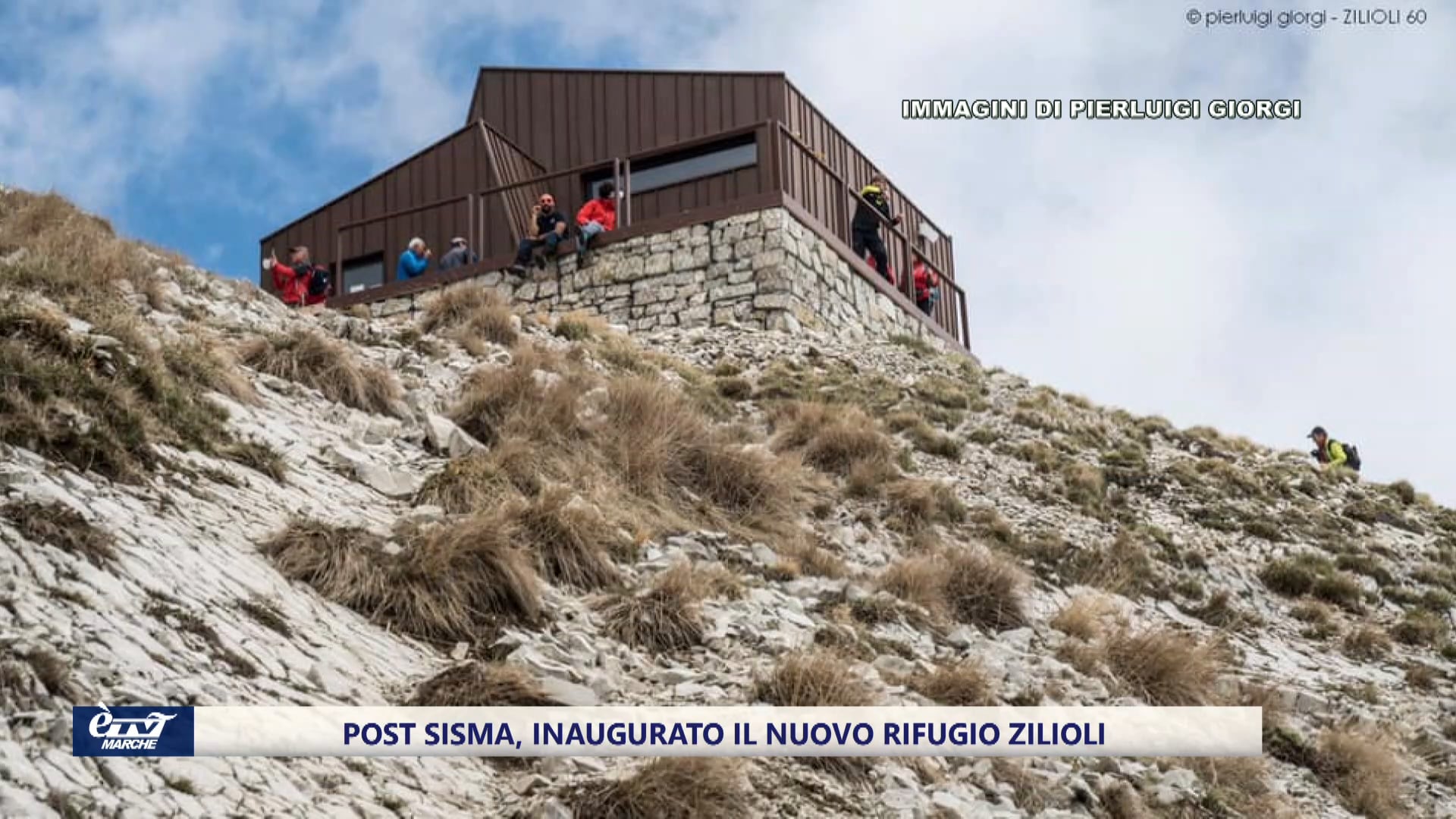 Post sisma, inaugurati il nuovo rifugio Zilioli